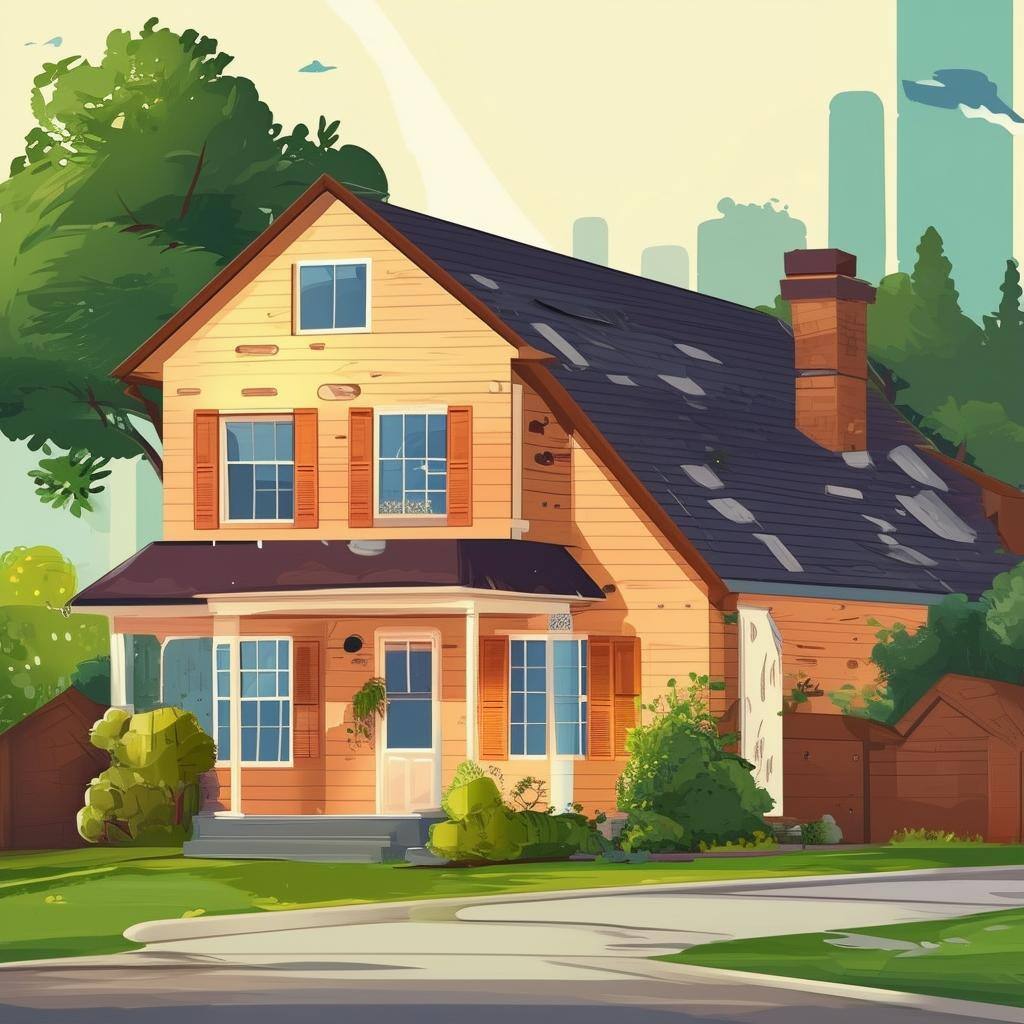 Sell house as is without any repairs but make it cartoon